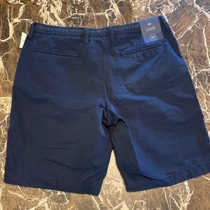 New Gap men’s chino shorts size 34 dark blue